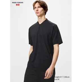 Uniqlo DRY-EX Stand Collar Polo Shirt
