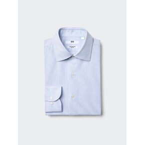 Uniqlo Super Non-Iron Slim Shirt | Spread Collar | Striped