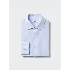 Uniqlo Super Non-Iron Slim Shirt | Spread Collar | Striped
