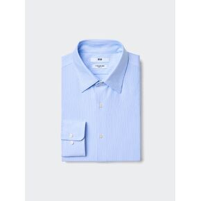 Uniqlo Super Non-Iron Jersey Slim Shirt | Striped