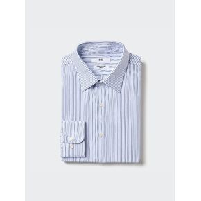 Uniqlo Super Non-Iron Jersey Slim Shirt | Striped in Kuwait
