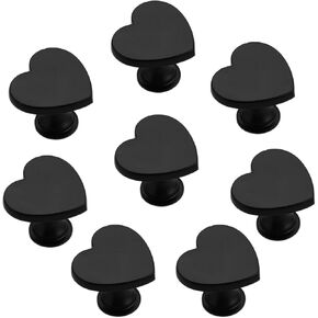 8 Pcs Cabinet Knobs Zinc Alloy Drawer Knob Wardrobe Kitchen Cupboard Door Handles Drawer Pulls for Kids Room Handle Dresser Knob - (Color: Stainless Steel)