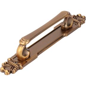 Chinese Style Pull Handles,Vintage Drawer Handles,Cabinet Door Handle, Antique Zinc Alloy Furniture Handle for Cabinet Drawer Cupboard Wardrobe
