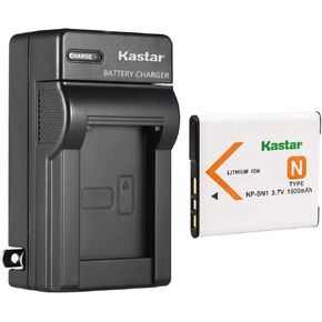 Kastar AC Wall Battery Charger Replacement for Sony Cyber-Shot DSC-W530, DSC-W550, DSC-W560, DSC-W570, DSC-W580, DSC-W610 Cameras