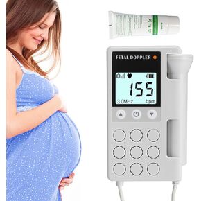 Baby Heartbeat Monitor Pregnancy Fetal Doppler Monitor Bag Baby Monitor Pregnancy Accessories for New Mom Home Use-MYH(1691)