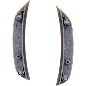 Pair of Reflector Lights Fits by Plastic-Housing Material Front Right Front Left Assembly-Assembly/Single Amber-Lens Screwin-Attachment Method NPORLFKS22BKK20202023KI
