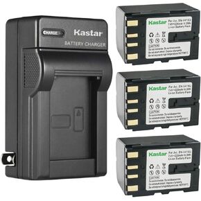 Kastar 1-Pack Battery and AC Wall Charger Replacement for JVC GR-DVL300U, GR-DVL305, GR-DVL307, GR-DVL308, GR-DVL309, GR-DVL310, GR-DVL313, GR-DVL315, GR-DVL317, GR-DVL320, GR-DVL322, GR-DVL323
