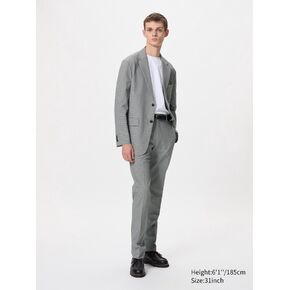 Uniqlo AirSense Pants | Wool-Like | Checked