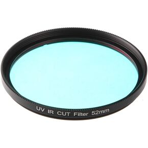 Camera Filter 46 49 52 55 62 67 72 mm UV-IR Cut-Off Filter Infrared X-ray Infrared UV Filter for Digital SLR Camera Protective Lens Filter (Size : 67mm)