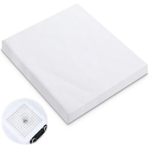 100 Sheets Nail Dust Collector Filter Paper, Disposable Nail Paper Sheets Portable Nail Dust Collector Sheets for Most of Nail Dust Collector Machine Nail Salon Nail Supplies