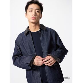 Uniqlo Zip-Up Short Blouson | الدنيم