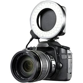 Dual Macro LED Ring Light/Flash Compatible with Nikon D7200 (Applicable for All Nikon Lenses)