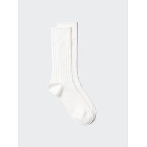 Uniqlo SUPIMA® Cotton Blend Wide Ribbed Socks