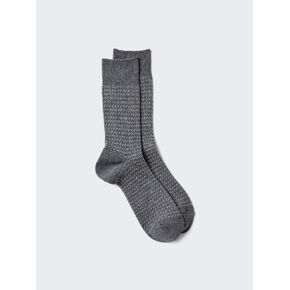 Uniqlo Socks | Bird's Eye Patterned