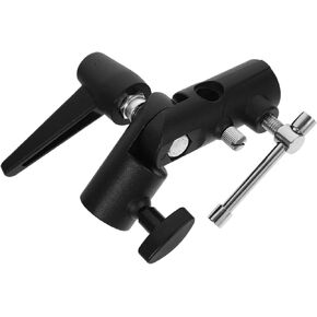 Angoily Flash Lamp Holder Shaped Design Dual Installation for Photography Umbrella Compact and Lightweight Flash Bracket for Off-Camera Tripod Versatile and Connection