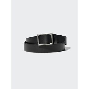 Uniqlo Italian Leather Slide Buckle Belt