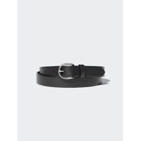 Uniqlo Italian Oiled Leather Narrow Belt