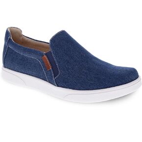 Revere Attica Women's Canvas Slip-On Sneakers - Lightweight, Cushioned, and Orthotic-Friendly for Customized Comfort