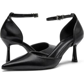Dadawen Women's Women Closed Toe Toe Strap Thary Harky Kinel Cheels Sexy Sexy Wedding Party Party Press Press Pumps Pumps