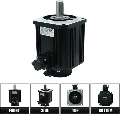 2.3kw Servo Motor Kit 14.6N 1500rpm 220V 17bit Absolute Encoder Servo Motor+ECX-30EL23 Driver for Computerized Numerical Control Engraver in Saudi Arabia