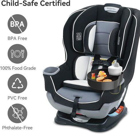 حامل كأس مقعد للسيارة وجبات خفيفة سوداء ، ملحقات سفر ورياضة سفر ورياض in Kuwait