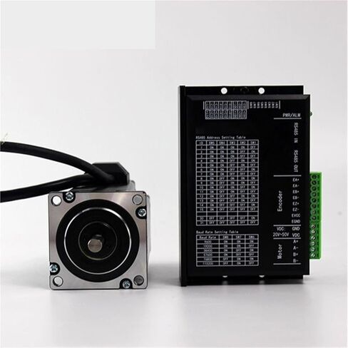 سائق السهود سائق 3n.m 4a 2phase 23 محرك ساكب حلقة مغلقة مع مجموعة سائق LCDA258S-RS485+LC57H2100 in Kuwait