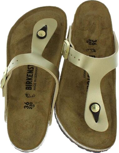 Birkenstock للجنسين-ثونغ Gizeh Gold Bf R in Kuwait