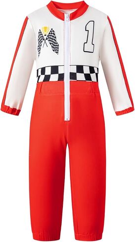 Baby Boy 1st 2nd Birthday Outfit Car Driver Jumpsuit Romper Cake Smash Photoshoot Outfit in Saudi Arabia