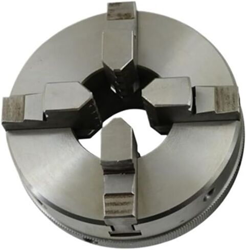 Drill Chuck 3 4 Jaws CNC Lathe Chuck 50mm 65mm 80mm 90mm 125mm Manual Chuck Self-Centering Metal Lathe Tools(65mm 4jaw Chuck) in Saudi Arabia