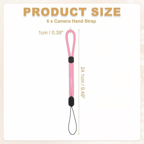 PATIKIL Camera Wrist Strap, Adjustable Nylon Phone Wristlet Straps Lanyard String for Camera Keys Keychain Phone USB in Saudi Arabia