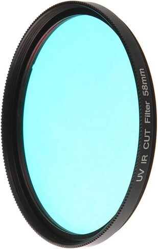 Camera Filter 46 49 52 55 62 67 72 mm UV-IR Cut-Off Filter Infrared X-ray Infrared UV Filter for Digital SLR Camera Protective Lens Filter (Size : 67mm) in Kuwait