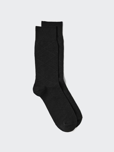 Uniqlo Checked Socks in Saudi Arabia