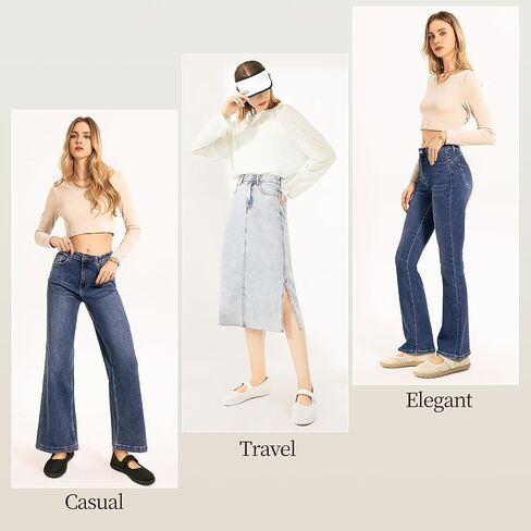 Waluzs Wide Toe Box Flats أحذية نساء متماسكة باليه فستان ماري جين فستان شقة عرض عرضة أحذية المشي مع حزام in Kuwait