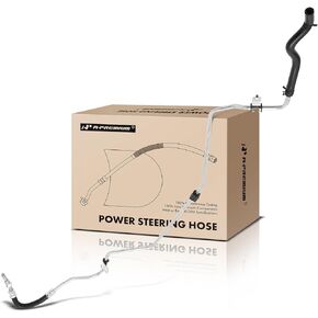 A-Premium Power Steering Hose Return Hose Line Assembly Compatible with Hyundai Santa Fe 2007 2008 2009 2.7L, at Cooler, Gear To Pipe