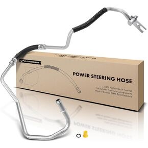 A-Premium Power Steering Hose Return Line Hose Assembly Compatible with Ford F-150 2010-2014 F-350 Super Duty 2012 V8 6.2L From Gear