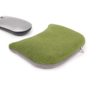 Large Mouse Wrist Rest Bean Bag, Ergonomic Mouse Support Pad Filled Ergo Beads for Computer, Laptop, PC Gaming, Green