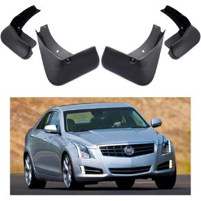 Car Mudguard Fender Mud Flaps Splash Guards Compatible with Cadillac ATS 2013 2014 2015 2016 2017 2018
