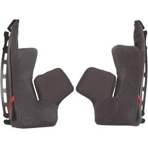 Shoei GT-Air II Cheek Pads Street Motorcycle Helmet Accessories - Black / 39mm