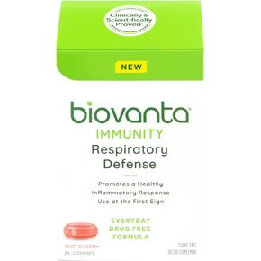 Biovanta Immunity Respiratory Defense Cherry Lozenge