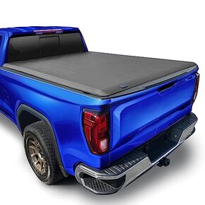 Tyger Auto T1 Soft Roll-up Truck Bed Tonneau Cover Compatible with 2019-2024 Chevy Silverado GMC Sierra 1500 (Not Fit 19 LD; 19-24 Classic) | 5'10" (70") Bed | TG-BC1C9053