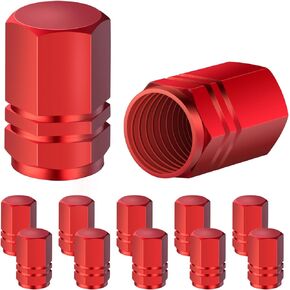 Auto Tire Valve Stem Caps: Silver Tire Air Pressure Caps | Schrader Valve Cap, Universal Stem Covers for Car Bike Bicycle Truck
