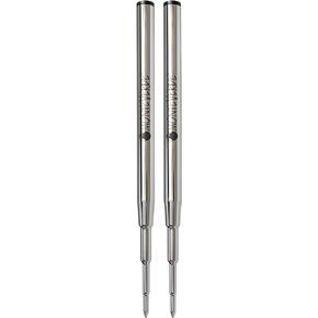 Monteverde USA Soft Roll Ballpoint Refill For Montblanc Pens - Black (2 Pack) (M142BK)
