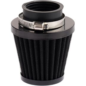 Mtsooning Universal Air Filter, 50mm Motorcycle Cone Intake Breather Cleaner Replacement for ATV Kart Dirt Pit Bike Motorcycle, Scooter, Minibike