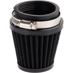 Mtsooning Universal Air Filter, 50mm Motorcycle Cone Intake Breather Cleaner Replacement for ATV Kart Dirt Pit Bike Motorcycle, Scooter, Minibike