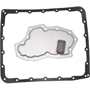 RE5R05A Automatic Transmission Filter Kit with Pan Gasket Compatible with Nissan 02-15 Armada Frontier Pathfinder Titan EX35 FX45 FX35 G35 G37 M35 M45 350Z QX56 Q45 Replaces 31728-97X00