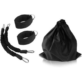 Strength Legs Resistance Bands with Ankle Straps Speed Agility Training for Running Taekwondo Skating Fitness Exercise