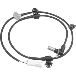 Motoforti Front Left ABS Sensor, Wheel Speed Sensor, for Mazda CX-7 2007-2012, Plastic, NO.EG234373X, Black