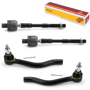 Metrix Premium 4 PCS Inner and Outer Tie Rod End Kit EV800356, ES800357, ES800358 Fits 2007-2013 Nissan Altima