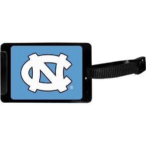 Siskiyou Sports Unisex NCAA North Carolina Tar Heels Luggage Tag, Black, 3.25"