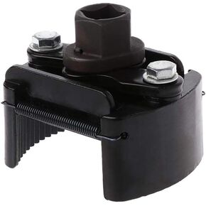 DEDC Adjustable Oil Filter Wrench, Filter Housing Removal Tool, 1/2 inch Drive Oil Filter Remover Kit (For 2.4-3.2 inch)